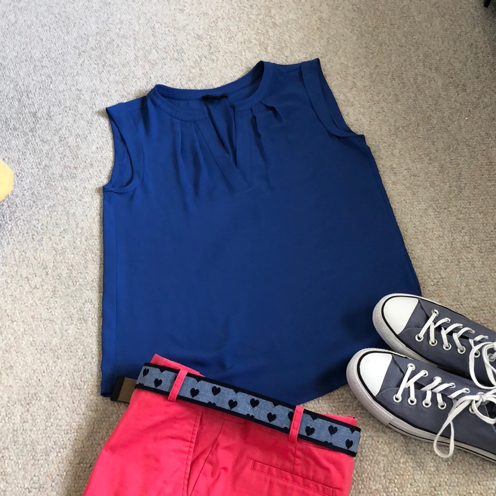 J. Crew cap sleeve blouse